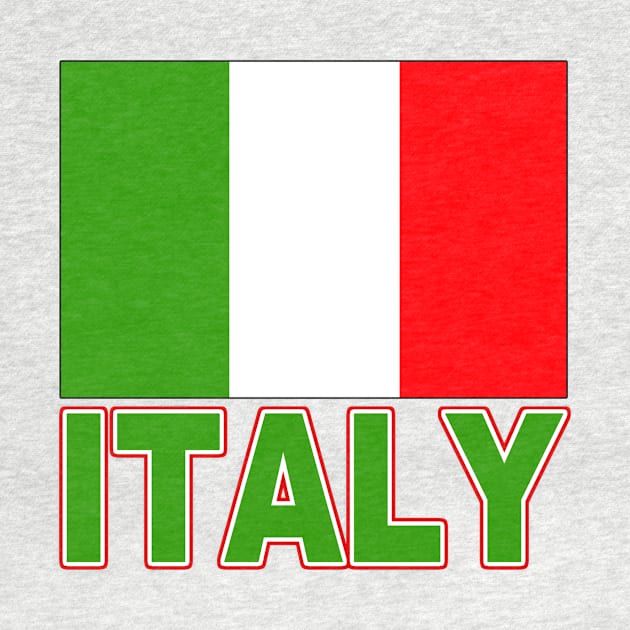 The Pride of Italy - Italian Flag Design by Naves